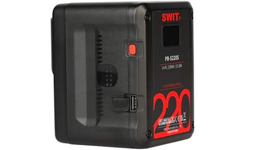SWIT - PB-S220S - Batterie Square Digital V-Mount 220Wh