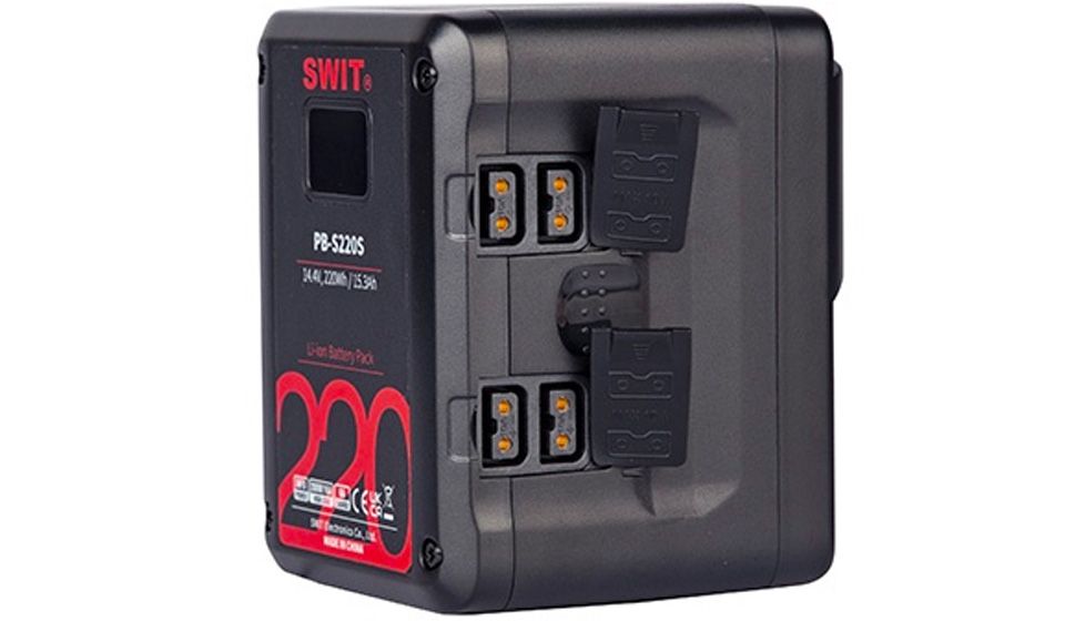 SWIT - PB-S220S - Batterie Square Digital V-Mount 220Wh