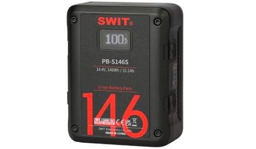 SWIT - PB-S146S - Batterie Square Digital V-Mount 146Wh