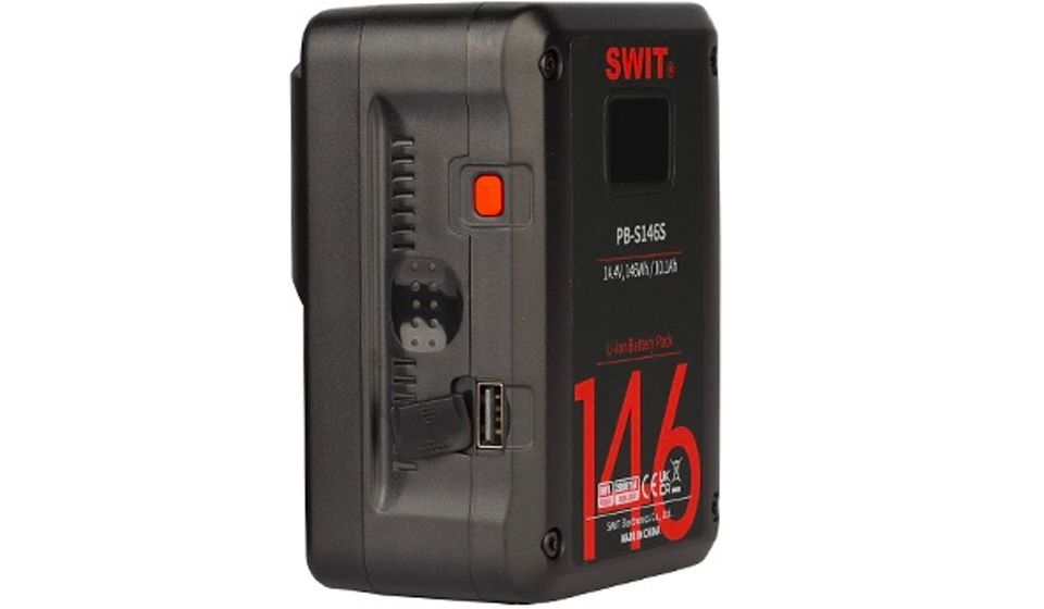 SWIT - PB-S146S - Batterie Square Digital V-Mount 146Wh