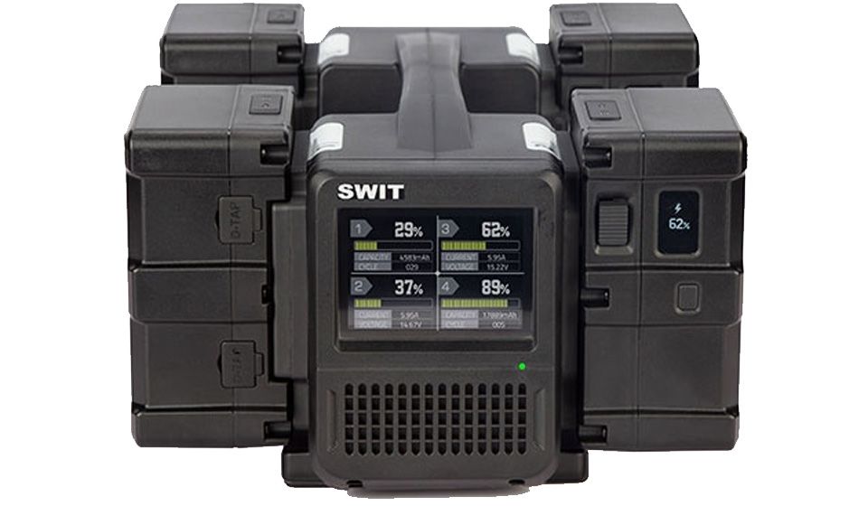 SWIT - PC-P461B - 4x100W Super Fast B-mount Charger