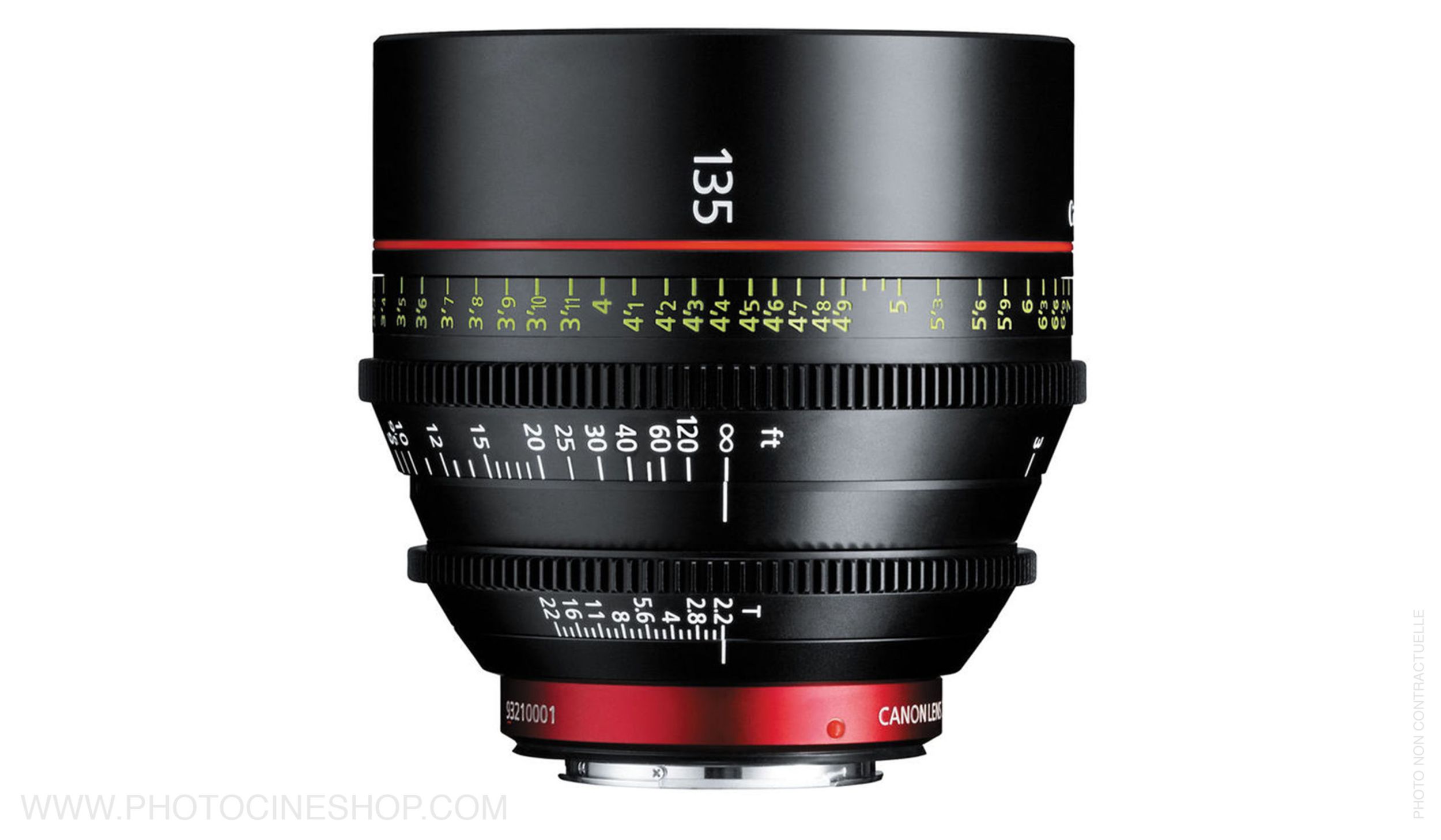 CANON - CN-E 135mm T2.2 EF (meters)