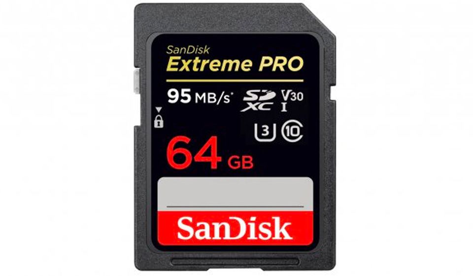 SANDISK - Carte Mémoire SDXC Extreme Pro 64GB UHS-I V30
