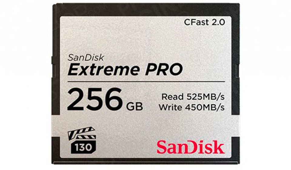 SANDISK - Carte CFast 2.0 Extreme Pro 256GB