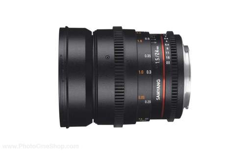 SAMYANG - Optique 24mm T1.5 ED AS IF UMC VDSLR II Canon