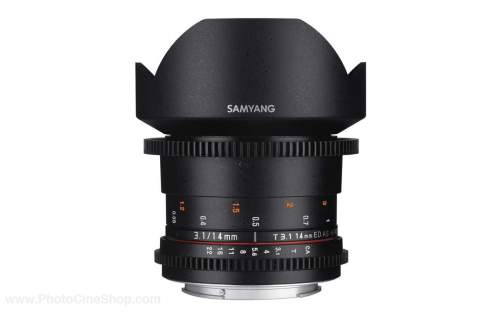 SAMYANG - 14mm T3.1 ED AS IF UMC VDSLR II Canon