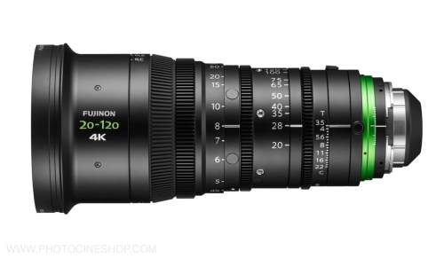 FUJINON - XK6x20- Cabrio 20-120mm / T3.5 (meters) - Without drive unit