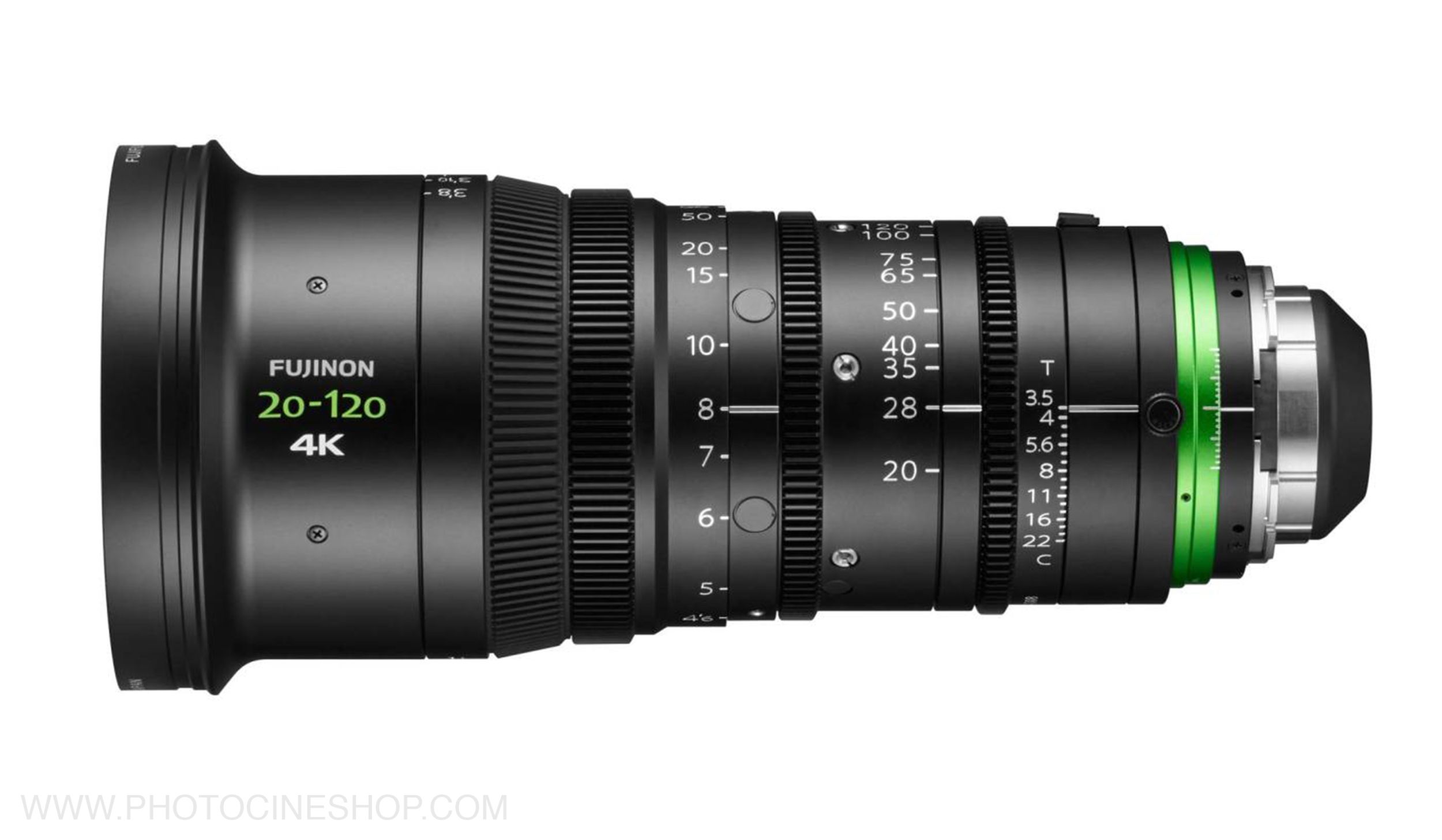 FUJINON - XK6x20- Cabrio 20-120mm / T3.5 (pieds) - Sans servo 