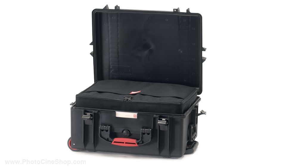 HPRC - Wheeled Case 2600W with Bag and Dividers - Black