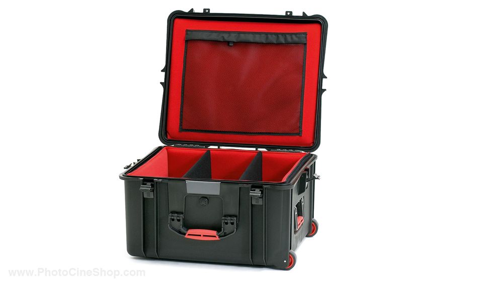 HPRC - Wheeled Case 2730W with Soft Deck and Dividers - Black