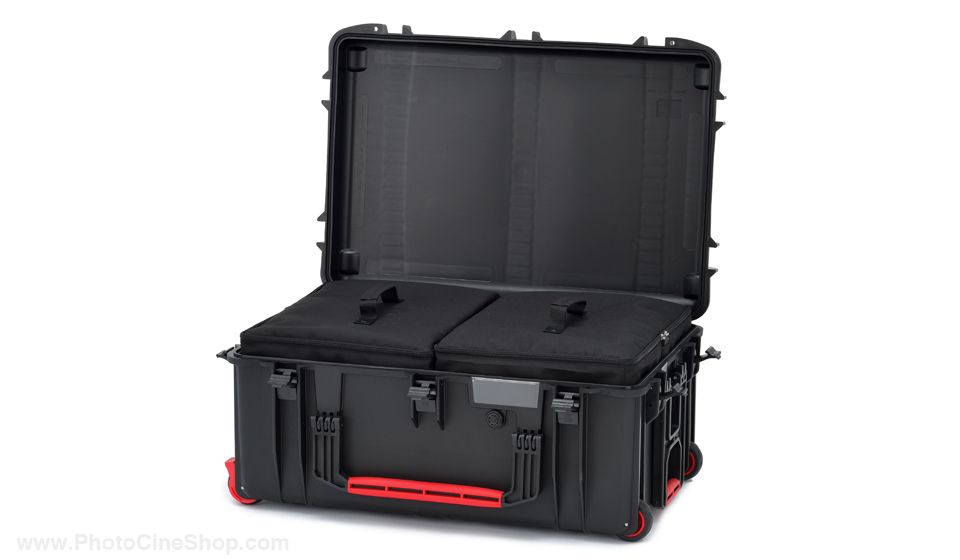 HPRC - Wheeled Case 2760W with 2 Bags and Dividers - Black