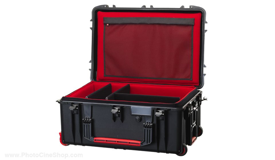 HPRC - Wheeled Case 2760W with Soft Deck and Dividers - Black