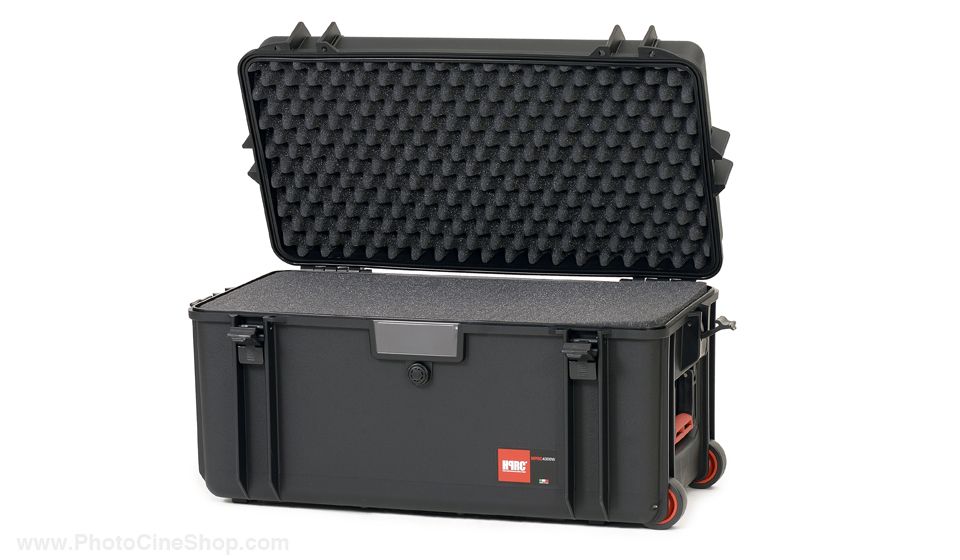 HPRC - Wheeled Case 4300W with Foam - Black