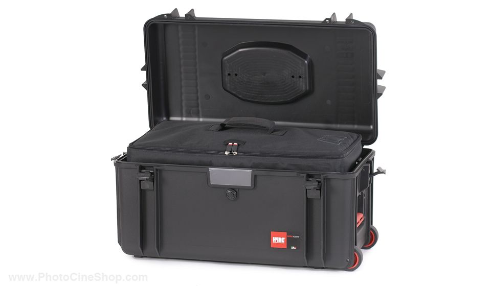 HPRC - Wheeled Case 4300W with Bag and Dividers - Black