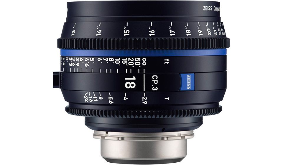 ZEISS - Compact Prime CP.3 18mm T2.9 EF (mètres)