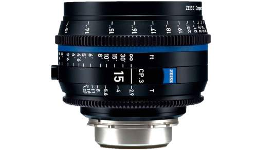 ZEISS - Compact Prime CP.3 15mm T2.9 Micro 4/3 (pieds)