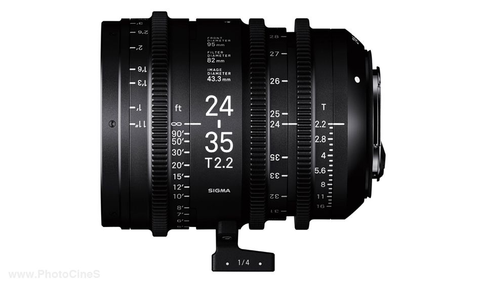 SIGMA - Cine Zoom Full Frame 24-35mm T2.2 EF - Feet