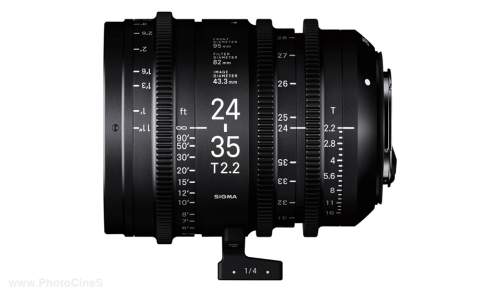 SIGMA - Cine Zoom Full Frame 24-35mm T2.2 EF - Metric