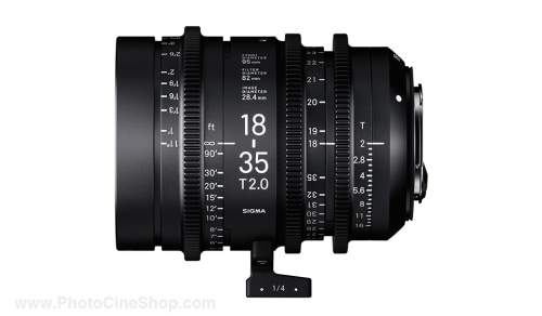 SIGMA - Zoom Cine High Speed 18-35mm T2 EF - Pieds