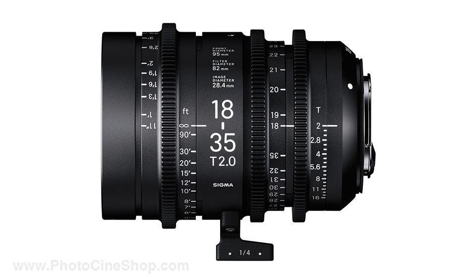 SIGMA - Cine High Speed Zoom 18-35mm T2 EF - Metric