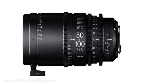 SIGMA - Zoom Cine High Speed 50-100mm T2 PL - Mètres