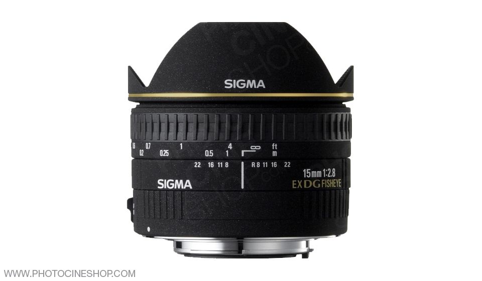 SIGMA - 15mm F/2.8 Fish Eye DG EX ART Lens NIKON