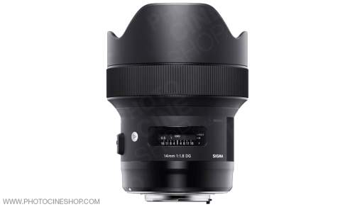 SIGMA - Optique 14mm F/1.8 DG HSM ART SIGMA