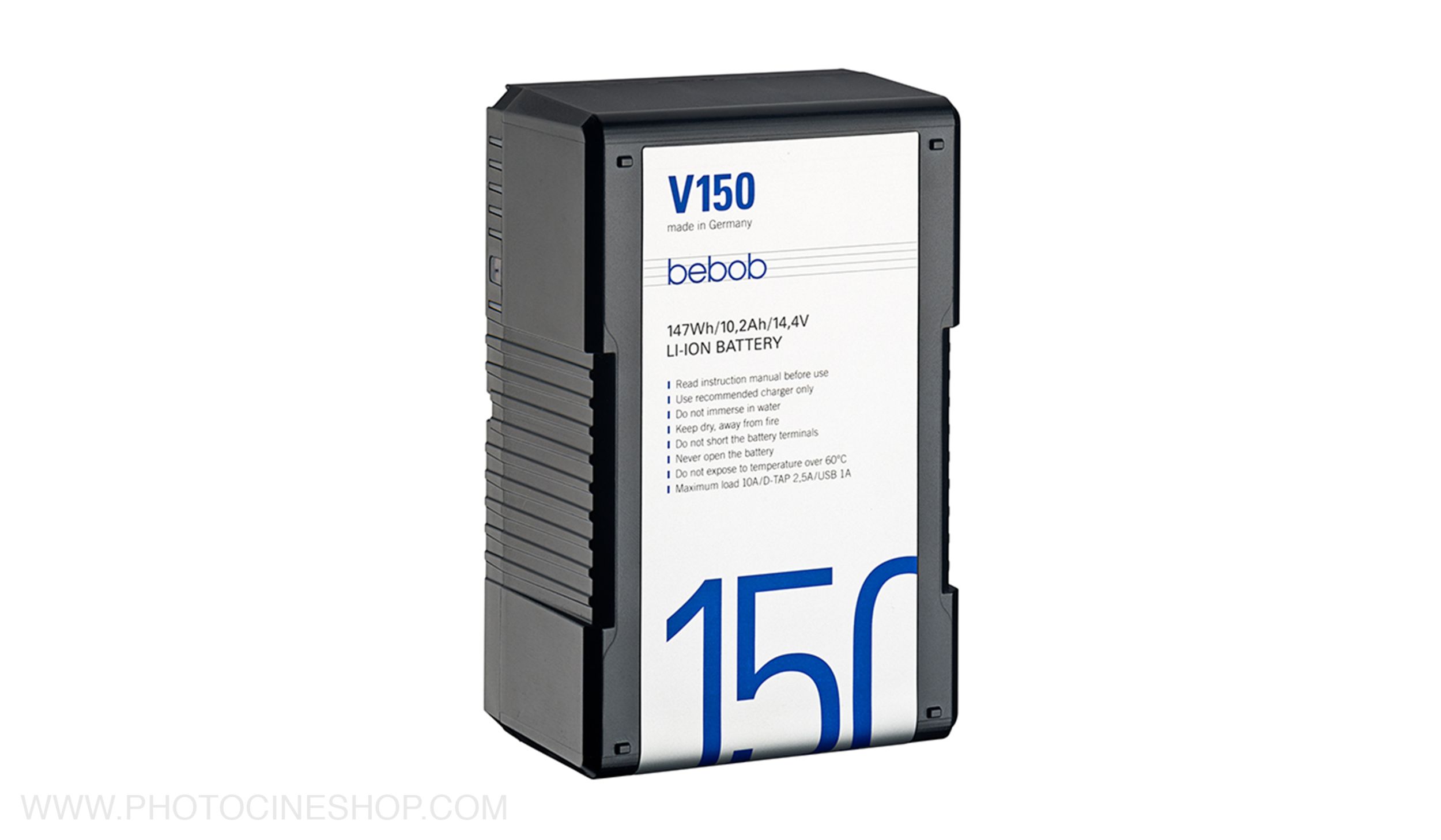 BEBOB - V150 - V-Mount Li-Ion Battery 14.4V / 147Wh