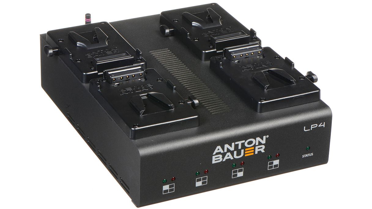 ANTON BAUER - LP4 Quad V-Mount Battery Charger