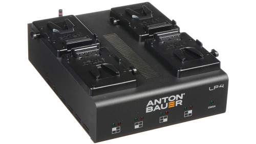 ANTON BAUER - Chargeur de batterie LP4 Quad V-Mount