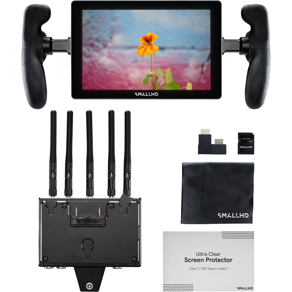 SMALL HD - Indie 7 Monitor + Bolt 4K Wireless Receiver (Gold Mount)