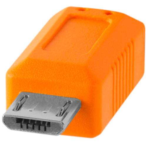 TETHERTOOLS - TetherPro USB-C vers 2.0 Micro-B 5-Pin (4,6m - Orange)