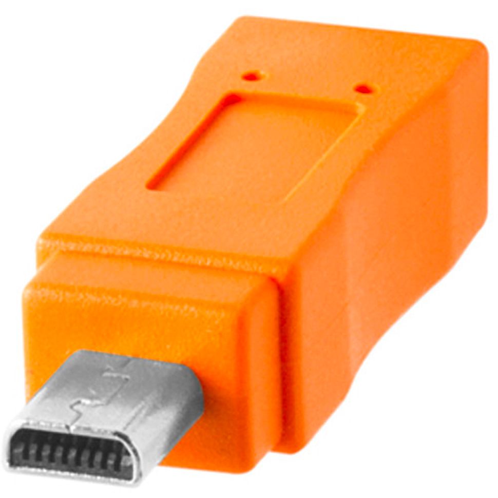 TETHERTOOLS - TetherPro USB-C to 8-Pin Mini-USB 2.0 (15' - Orange)