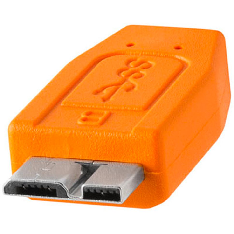 TETHERTOOLS - TetherPro USB-C to Micro-USB 3.0 (15' - Orange)