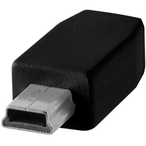 TETHERTOOLS - TetherPro USB-C to 5-Pin Mini-USB 2.0 (15' - Black)
