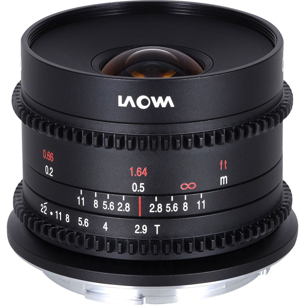 LAOWA - 9mm T2.9 Zero-D Cine Canon RF (Pieds/Mètres)