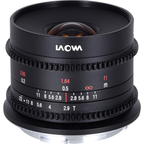 LAOWA - 9mm T2.9 Zero-D Cine Canon RF (Pieds/Mètres)