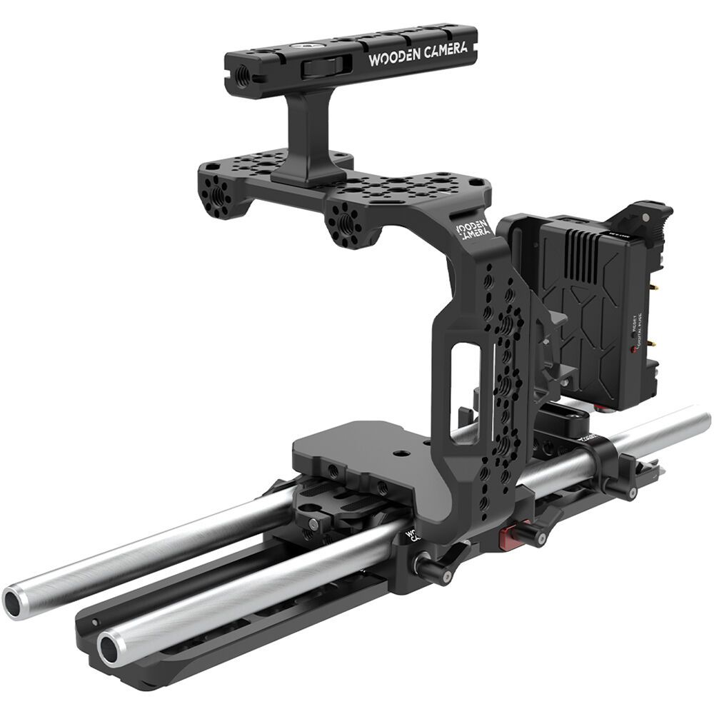 WOODEN CAMERA - Blackmagic Pocket Cinema Camera 6K Pro Unified Accessory Kit (Pro, Gold Mount)