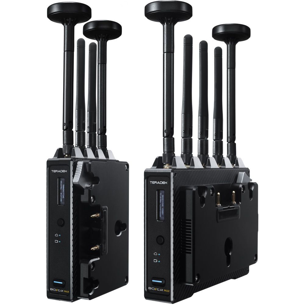 TERADEK - Bolt 4K MAX Wireless TX/RX Set (V-Mount)