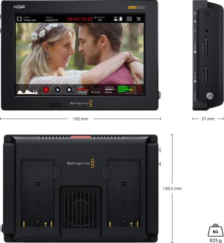 BLACKMAGIC DESIGN - Video Assist 7” 12G HDR