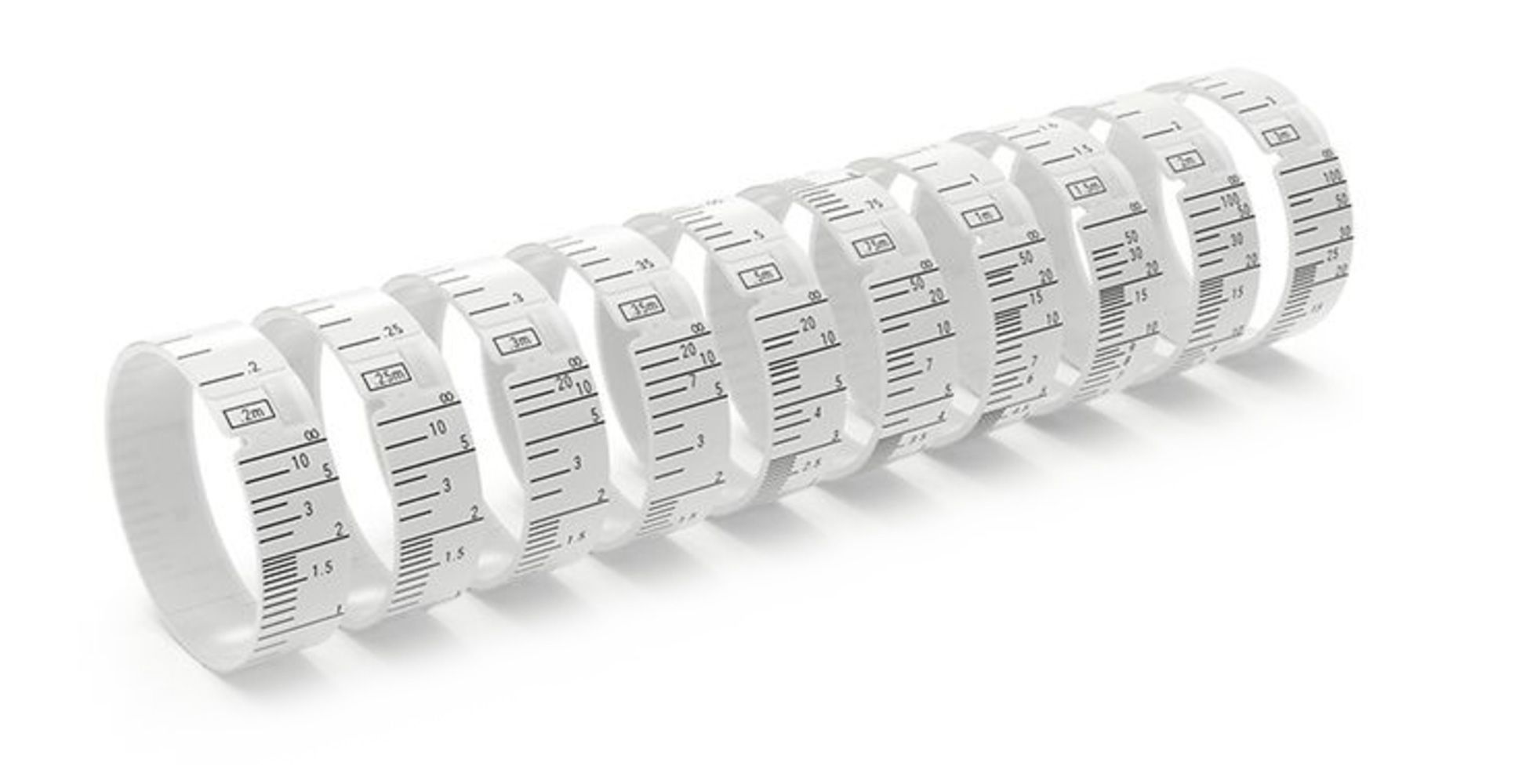 ARRI - Bagues de mise au point (Mètres -10x)