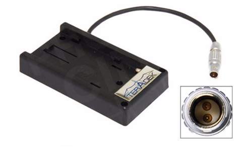 TERADEK - BIT-635 - Plaque d'adaptation de batterie pour batteries Sony L 7.2 volt vers 2-Pin Lemo