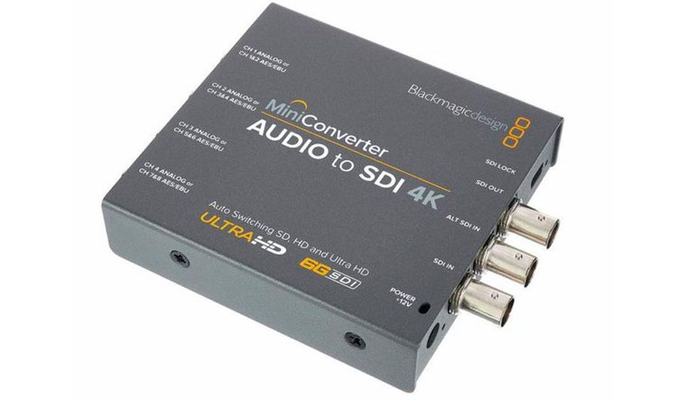 BLACKMAGIC DESIGN - Mini Converter Audio to SDI 4K