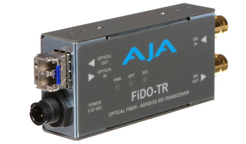 AJA - FIDO-TR - Emetteur-récepteur SD/HD/3G SDI/Fibre Optique