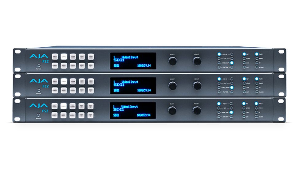 AJA - FS2 - Dual Channel Frame Synchronizer and Converter