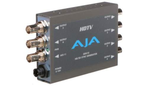 AJA - GEN10 - HD/SD/AES Sync Generator with Universal Power Supply