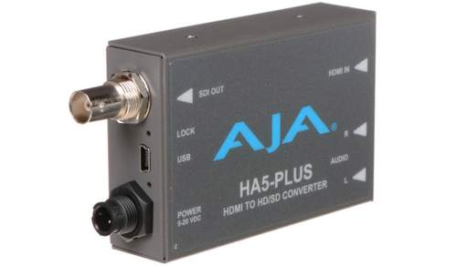 AJA - HA5-Plus - Convertisseur HDMI vers SD/HD-SDI audio/vidéo