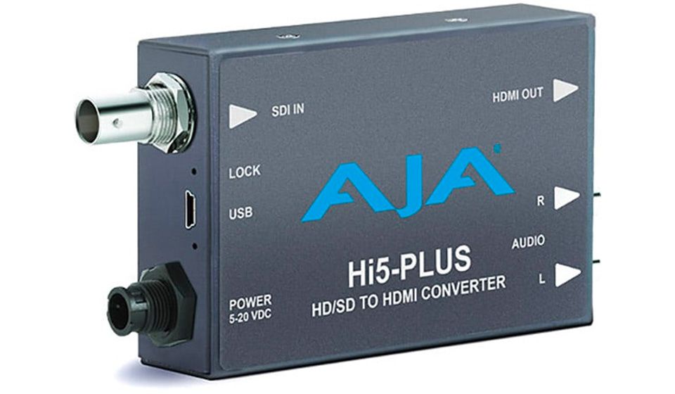 AJA - HI5-Plus - 3G-SDI to HDMI Mini-Converter