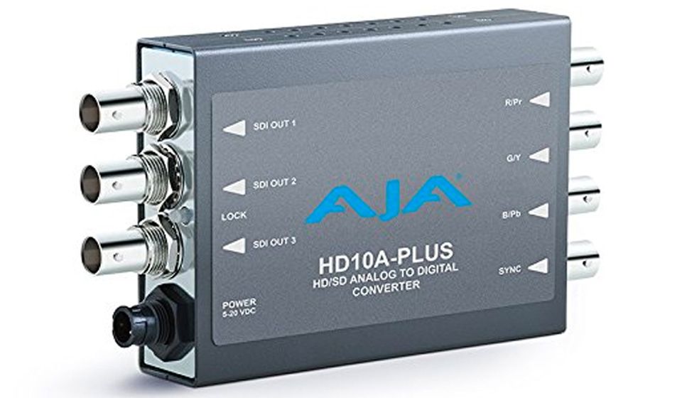 AJA - HD10A-Plus - Analog to HD/SD-SDI Mini-Converter
