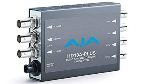 AJA - HD10A-Plus - Analog to HD/SD-SDI Mini-Converter